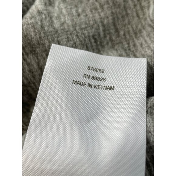 TWRHLL by Christie Brinkley Knit Cowl Neck Dress Size Medium Heather Grey Chic - Picture 5 of 7